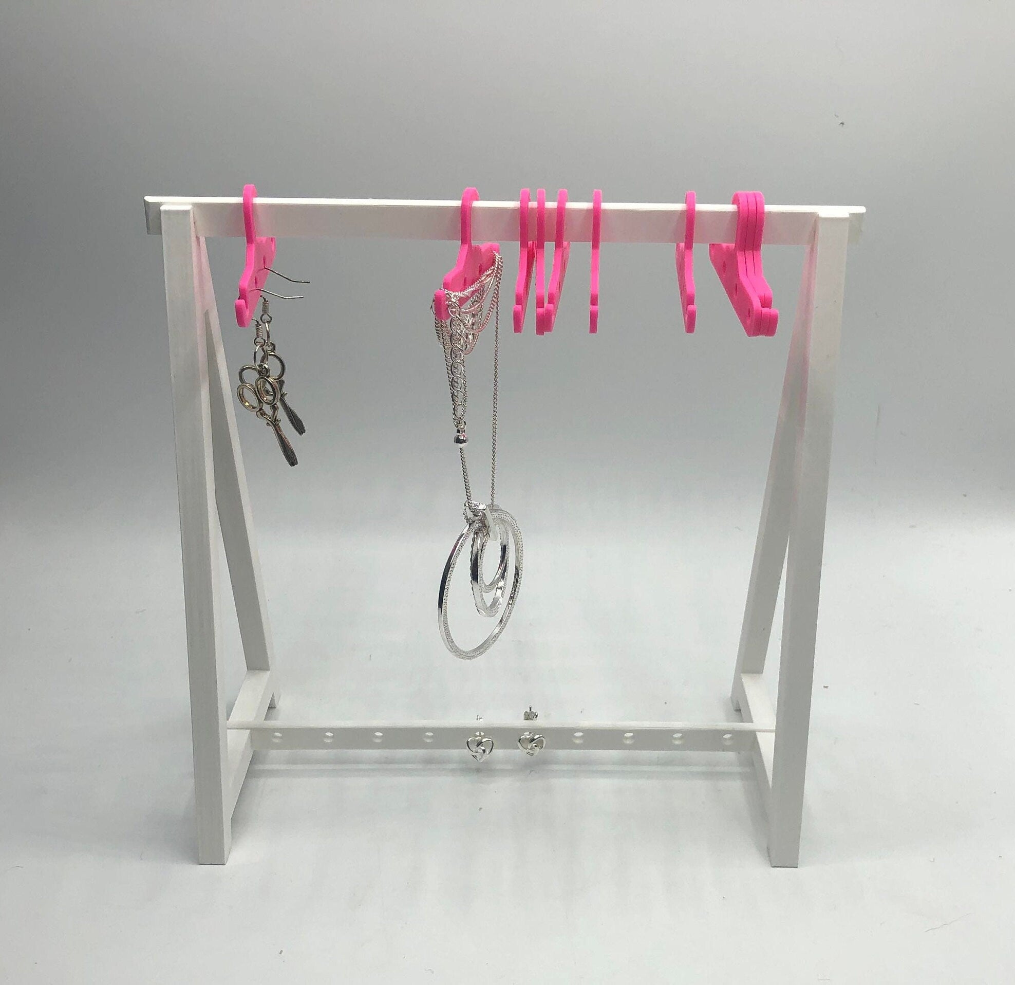 Earring Display Stand, Earring & Necklace Storage, Earring Hangers Stand, Earring Organisation Stand, Earring Craft Stand, Jewellery Display