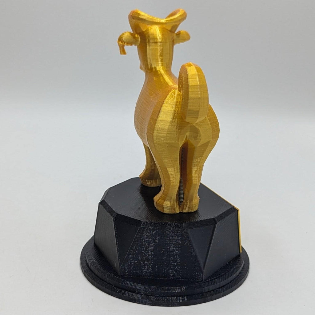 Personalised Goat Trophy, Farmer Award Trophy, Gift for Goat Lover, Custom Trophy Gift, Old Goat Award, Office Trophy, Animal Lover Trophy