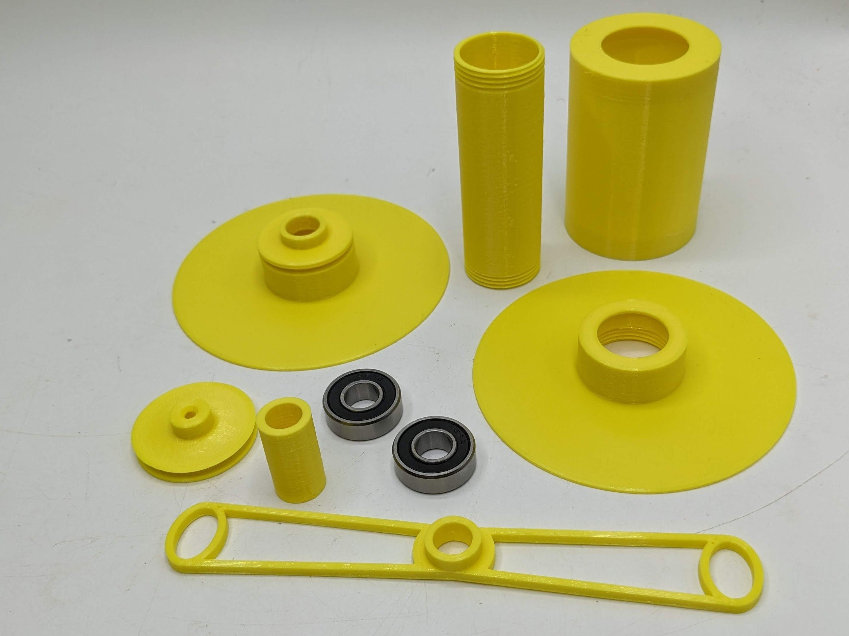 EEW 6.0 Lace Flyer Set (Qty: 1) - Bobbin, Bearings, Flyer Support & Pulley for EEW 6.0 / EEW 6.0 Accessories Set / Eew Spinning Wheel Set