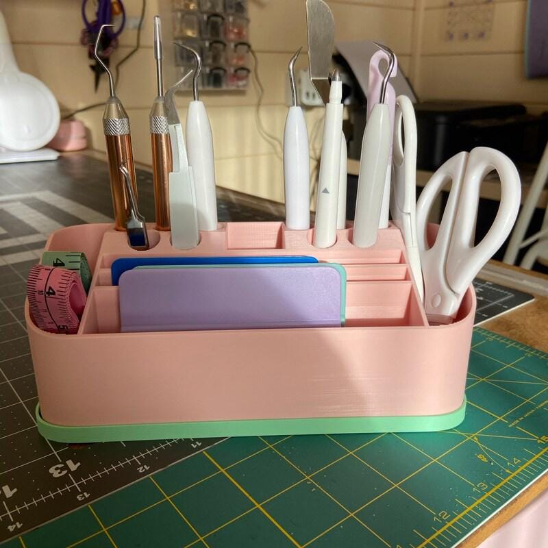 Cricut Hand Tool and Accessories Organiser / Cricut Tools, Pens and Accessories Holder / Desk Storage for Cricut / Pen Storage Holder