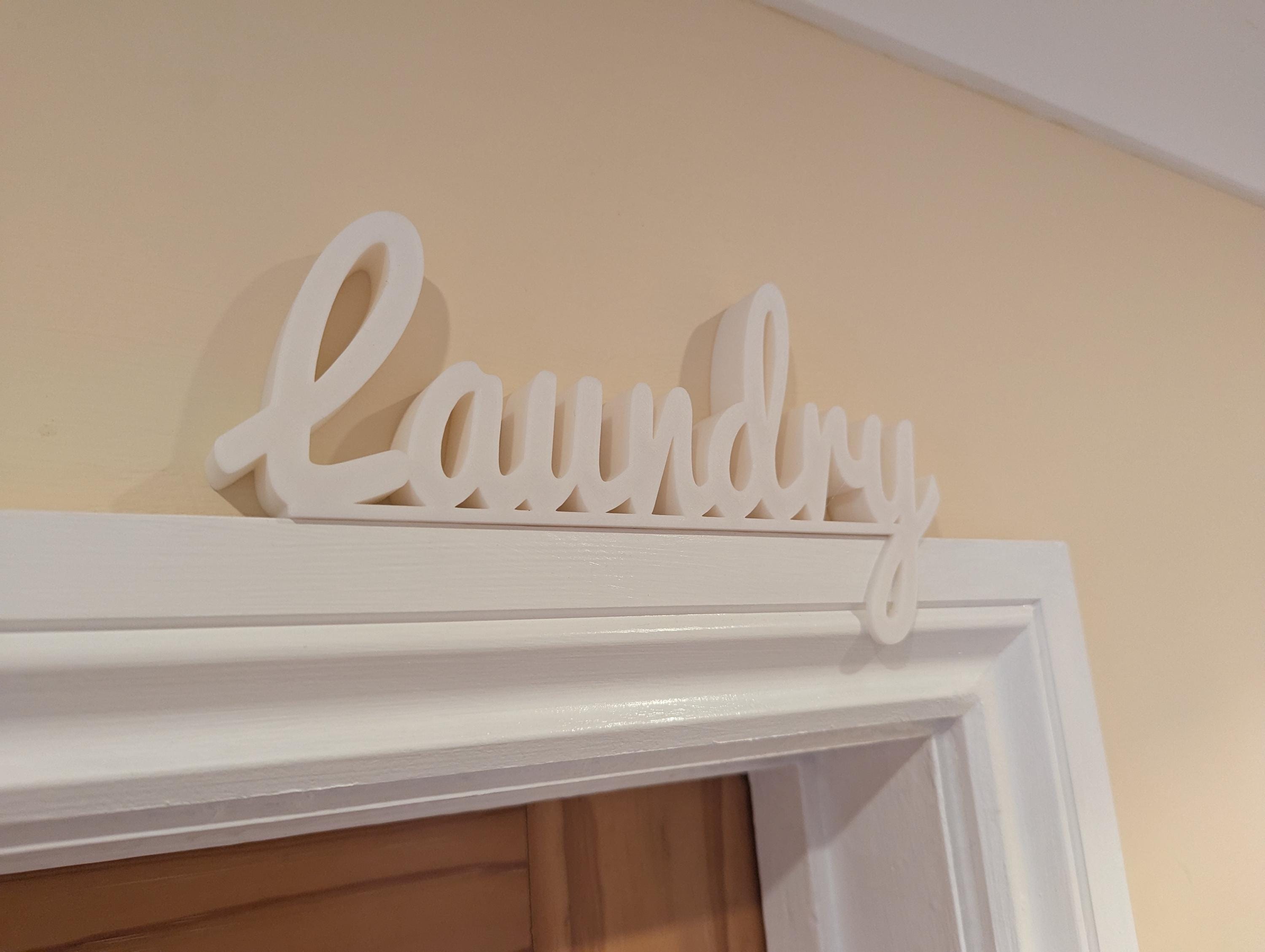Laundry Door Sign, Laundry Sign, Door Topper, Custom Door Sign, Laundry Room Sign, Above Door Sign, Quirky Door Sign, Washing Sign, Laundry