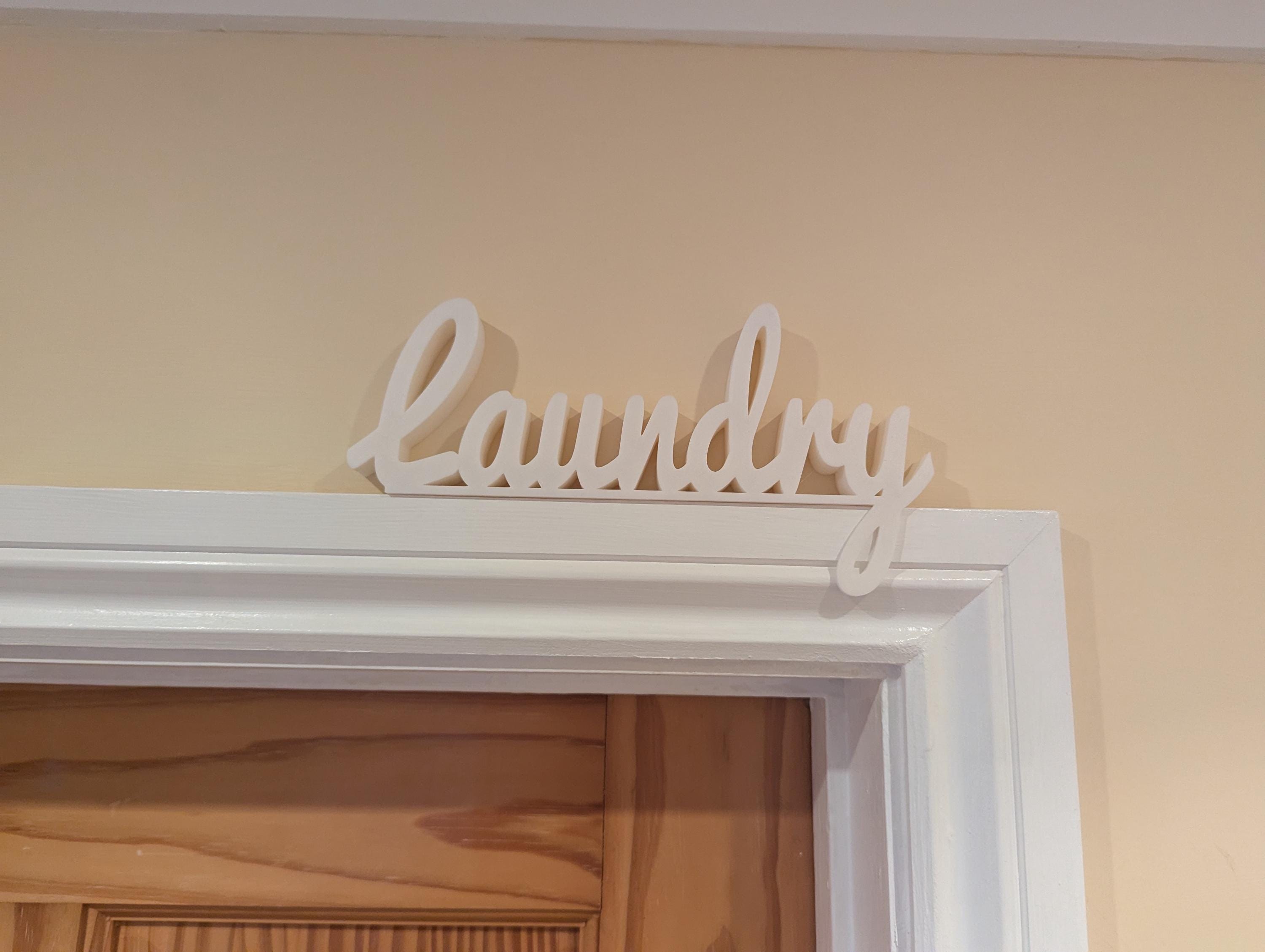 Laundry Door Sign, Laundry Sign, Door Topper, Custom Door Sign, Laundry Room Sign, Above Door Sign, Quirky Door Sign, Washing Sign, Laundry