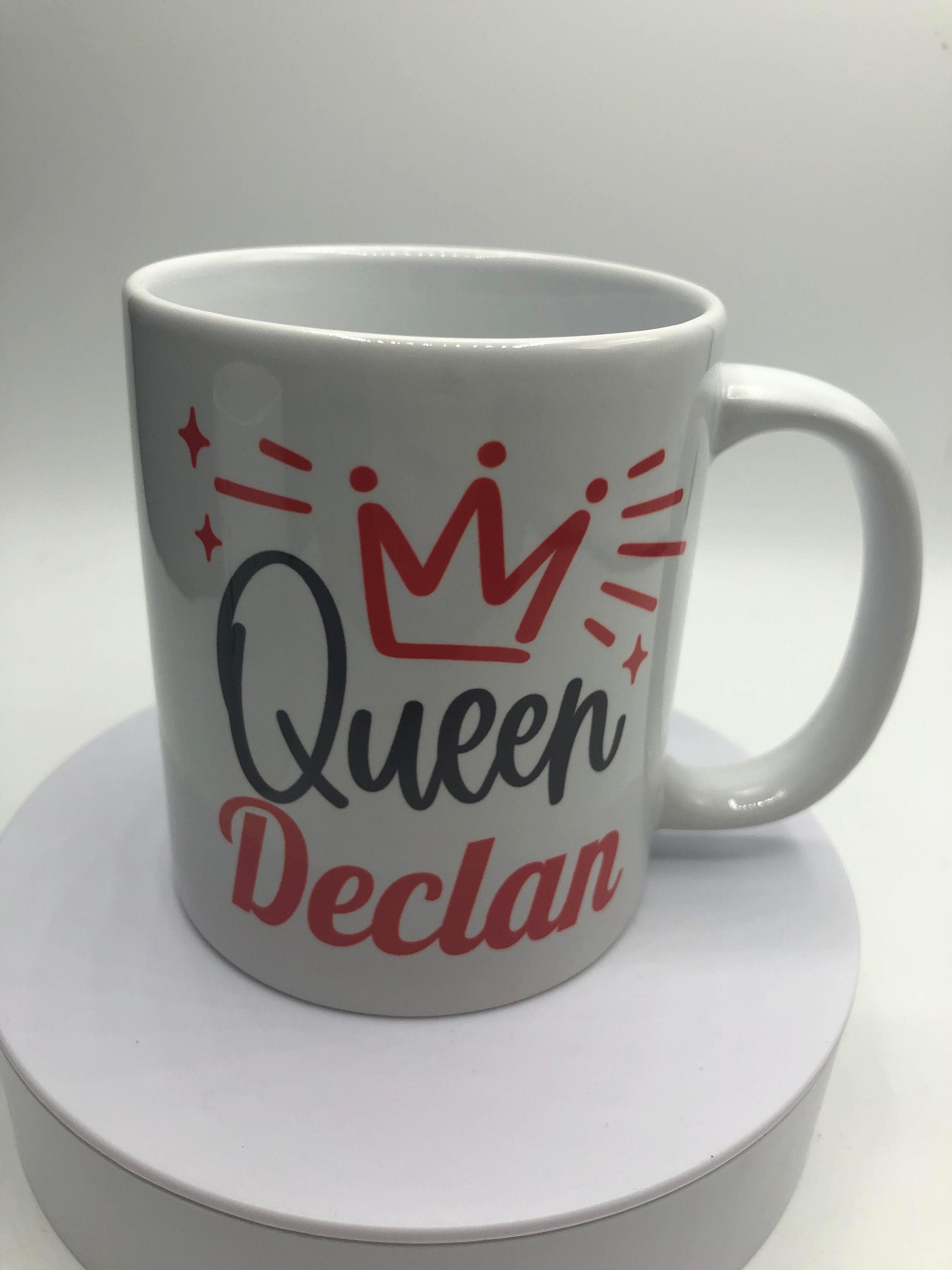Personalised Queen Mug, Gift for Friend, Gift for Birthday, Gift for Christmas, Birthday Queen Gift, Christmas Queen Gift, Birthday Queen