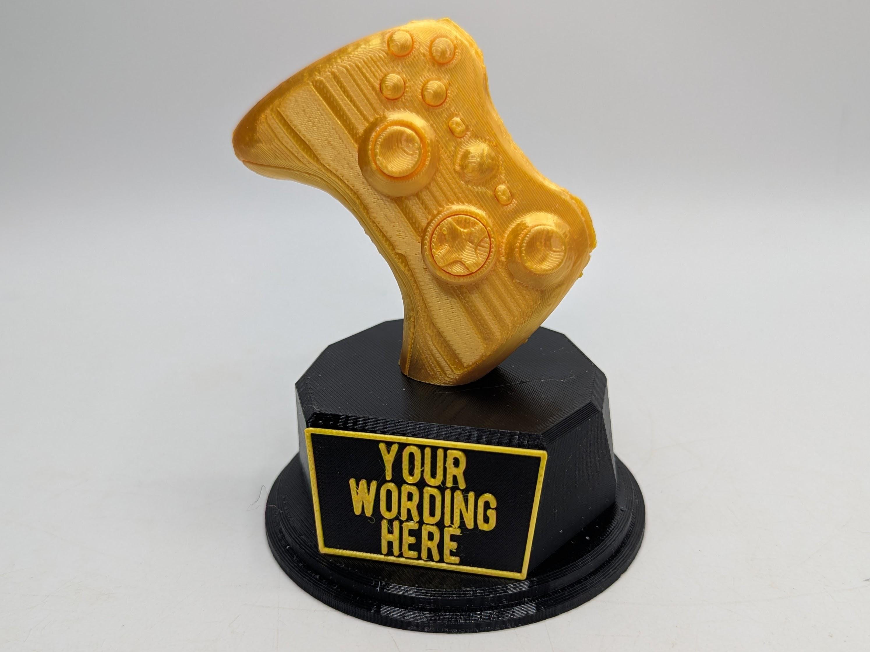 Personalised Xbox Trophy, Gamer Trophy, Xbox Award, Gift for Gamer, Gaming Night Award, Gaming Event Trophy, Gamer Gift, Xbox Gamer Trophy