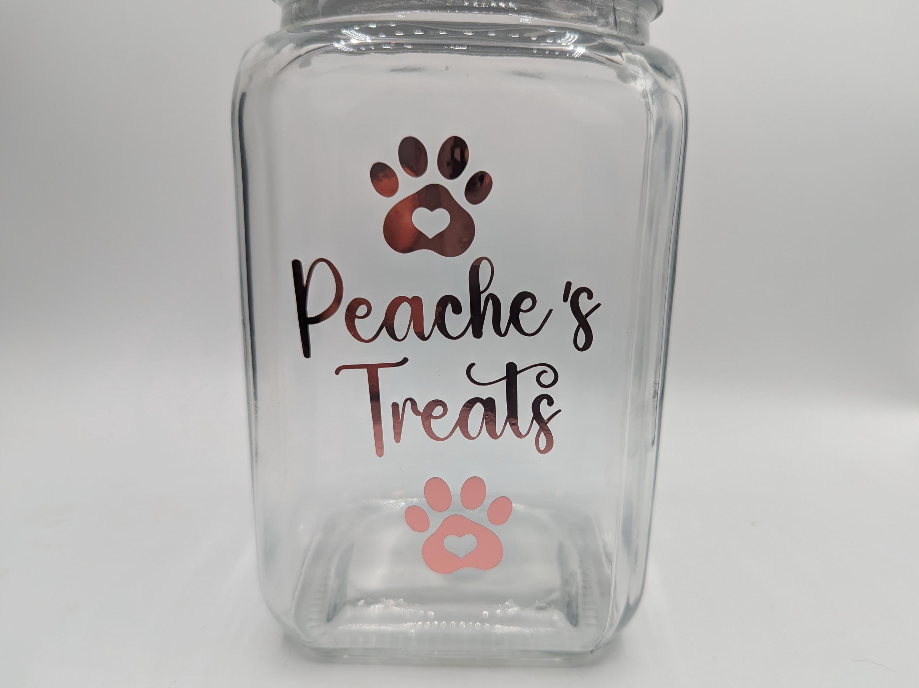 Personalised Dog Treat Jar, Cat/Dog Treat Jar, New Puppy Treat Jar, Puppy Pack Treat Jar, Gift for Dog Owner, Dog Treat Storage, Dog Gift