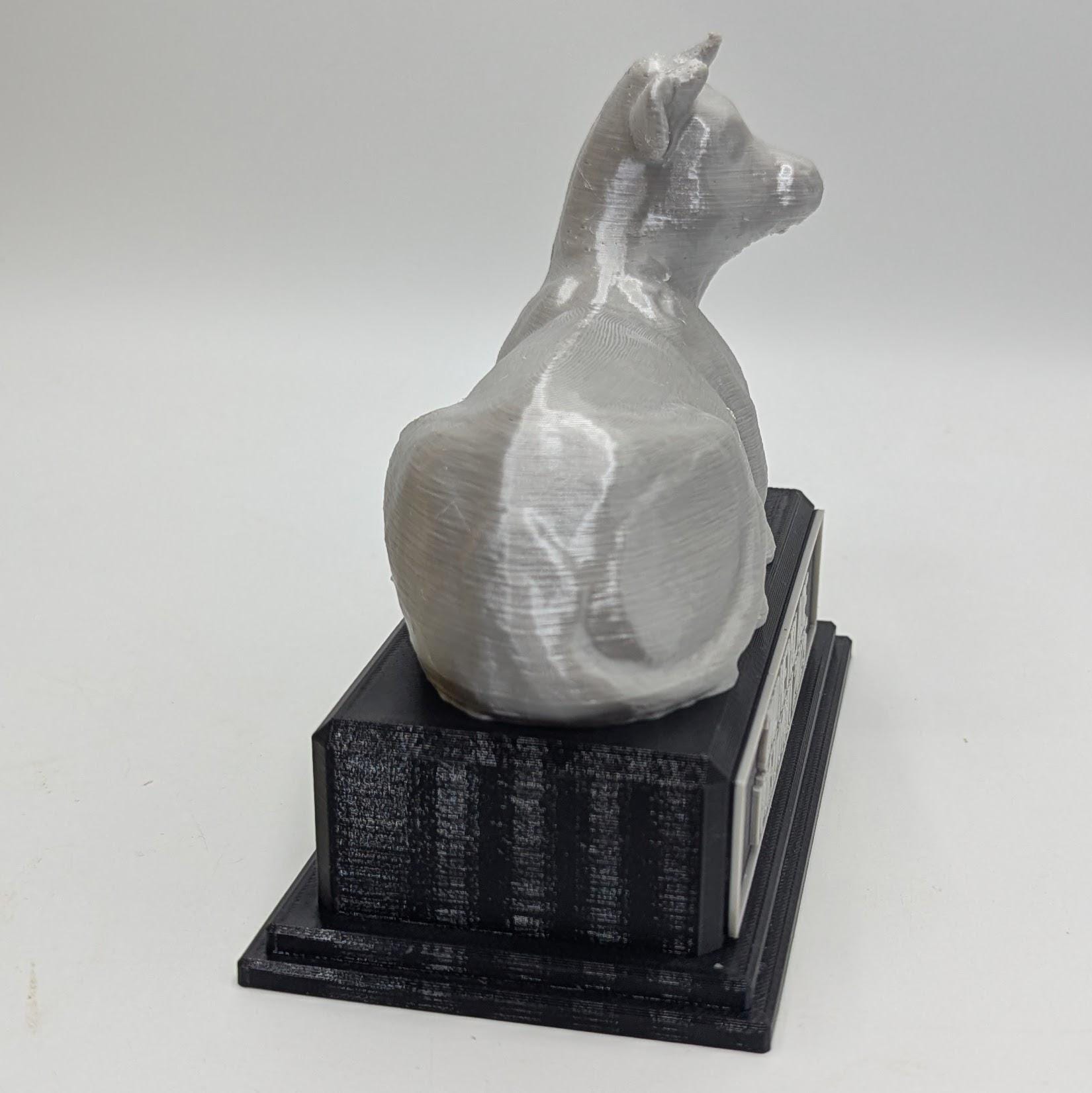 Personalised Cow Trophy, Farmer Cow Trophy, Gift for Cow Lover, Custom Trophy Gift, Cow Award Gift, Office Trophy, Animal Lover Award, Cow