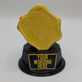 Personalised Toasted Cheese Sandwich Trophy, Cheese Toasty Award, Custom Trophy, Office Trophy, Funny Trophy, Sandwich Lover Award Gift
