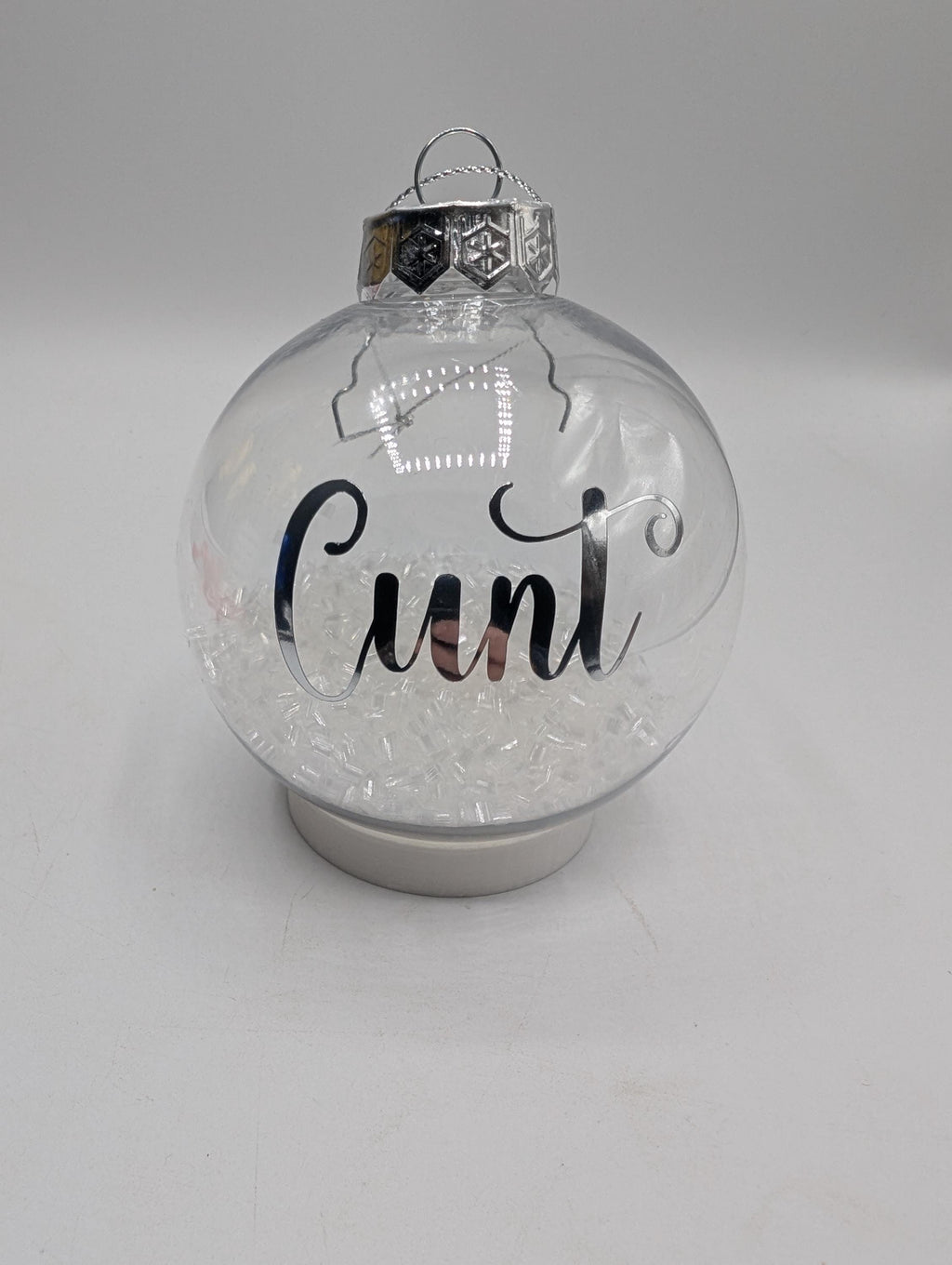 Funny Rude Bauble, Offensive Bauble,  Swear Word Gift, Rude Christmas Decoration, Adult Bauble, Joke Baubles, Rude Decoration, Secret Santa