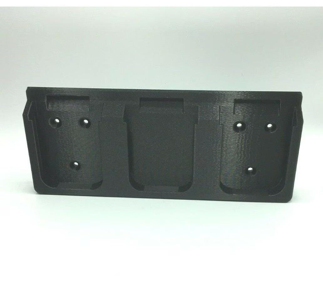 Makita 18v Triple Battery Holder / Makita Triple Wall Mount - Shed, Van/Workshop / Makita Battery Storage Mount / Battery Mount Makita18v