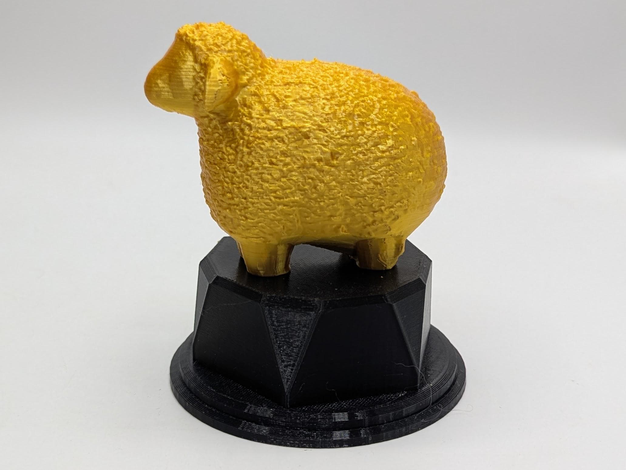 Personalised Sheep Trophy, Farmer Sheep Award, Gift for Sheep Lover, Custom Trophy Gift, Sheep Award Gift, Office Trophy, Animal Lover Award