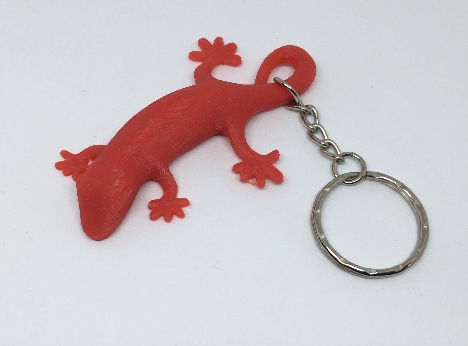 Gecko Keyring / Lizard Keyring / Gecko Shaped Keyring / Lizard Shaped Keyring / Gecko Gift / Lizard Gift / Novelty Keyring / Reptile Keyring