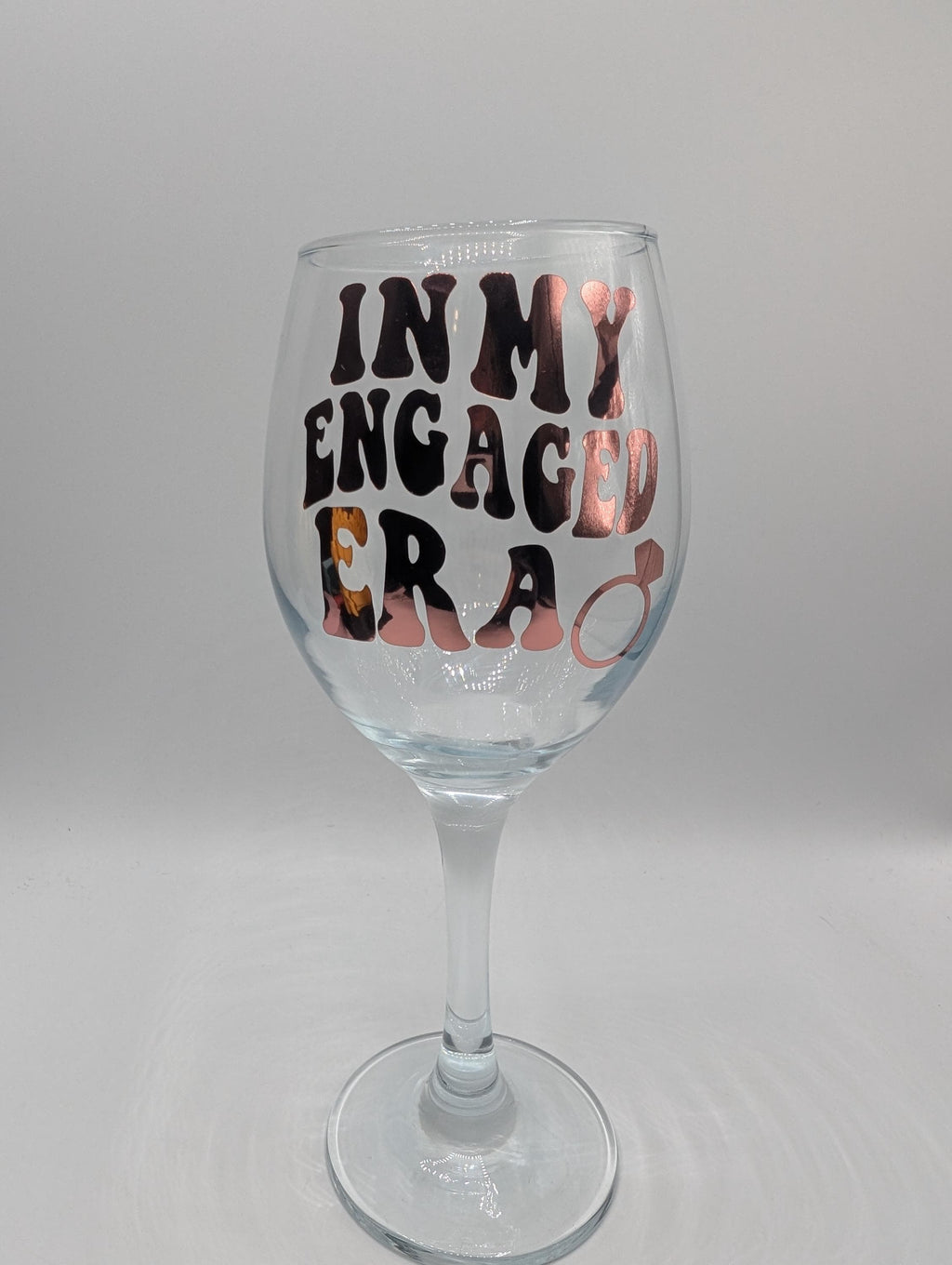 My Engaged Era Glass, Gift for Her, Engagement Present, Present For Her, Birthday Present, Engagement Party Glass, Congratualations Gift