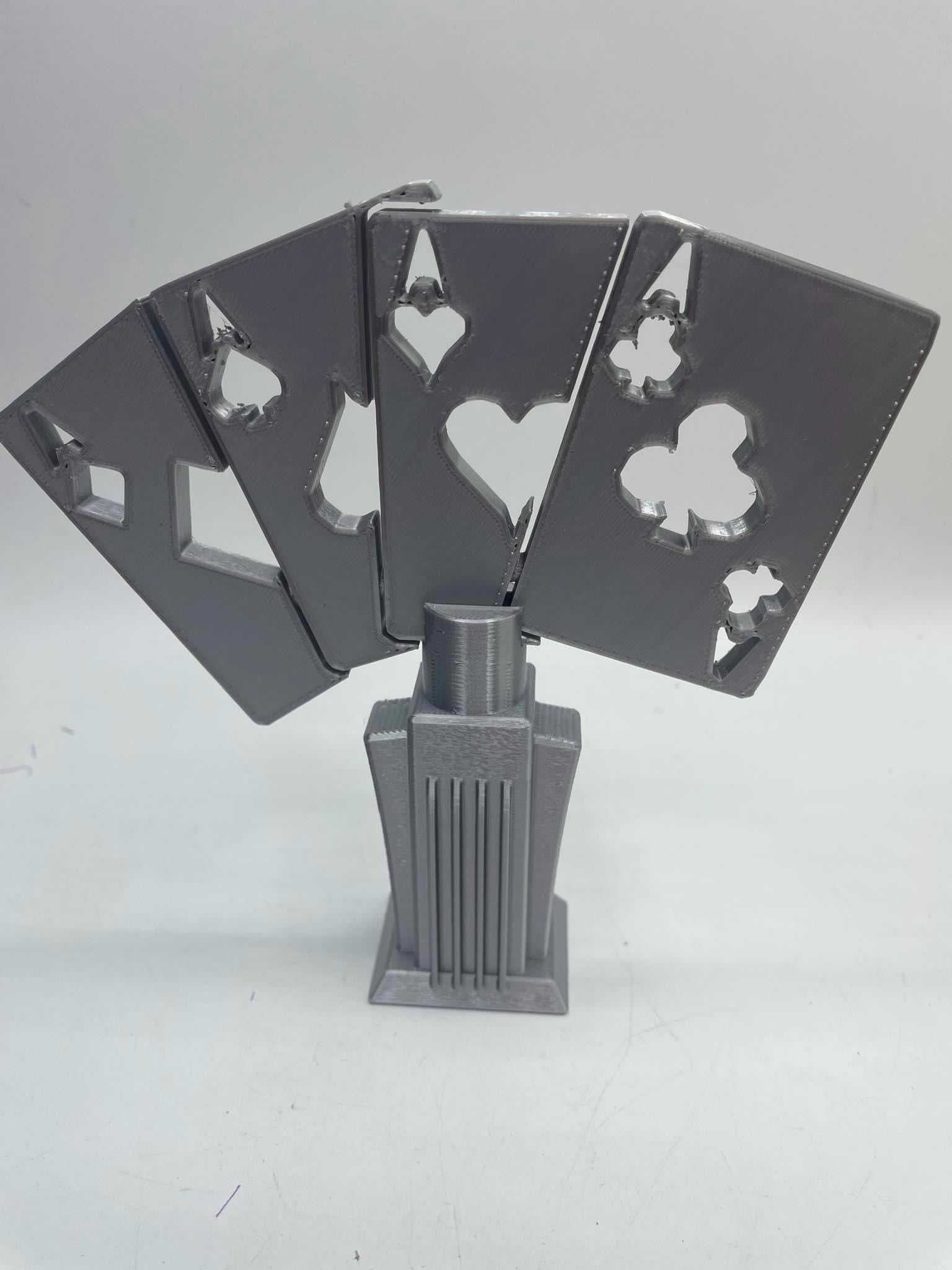 Poker Game Trophy, Card Game Trophy, Gambling Trophy, Christmas Card Game Trophy, Family Card Game Award, Card Player Gift, Card Night Award