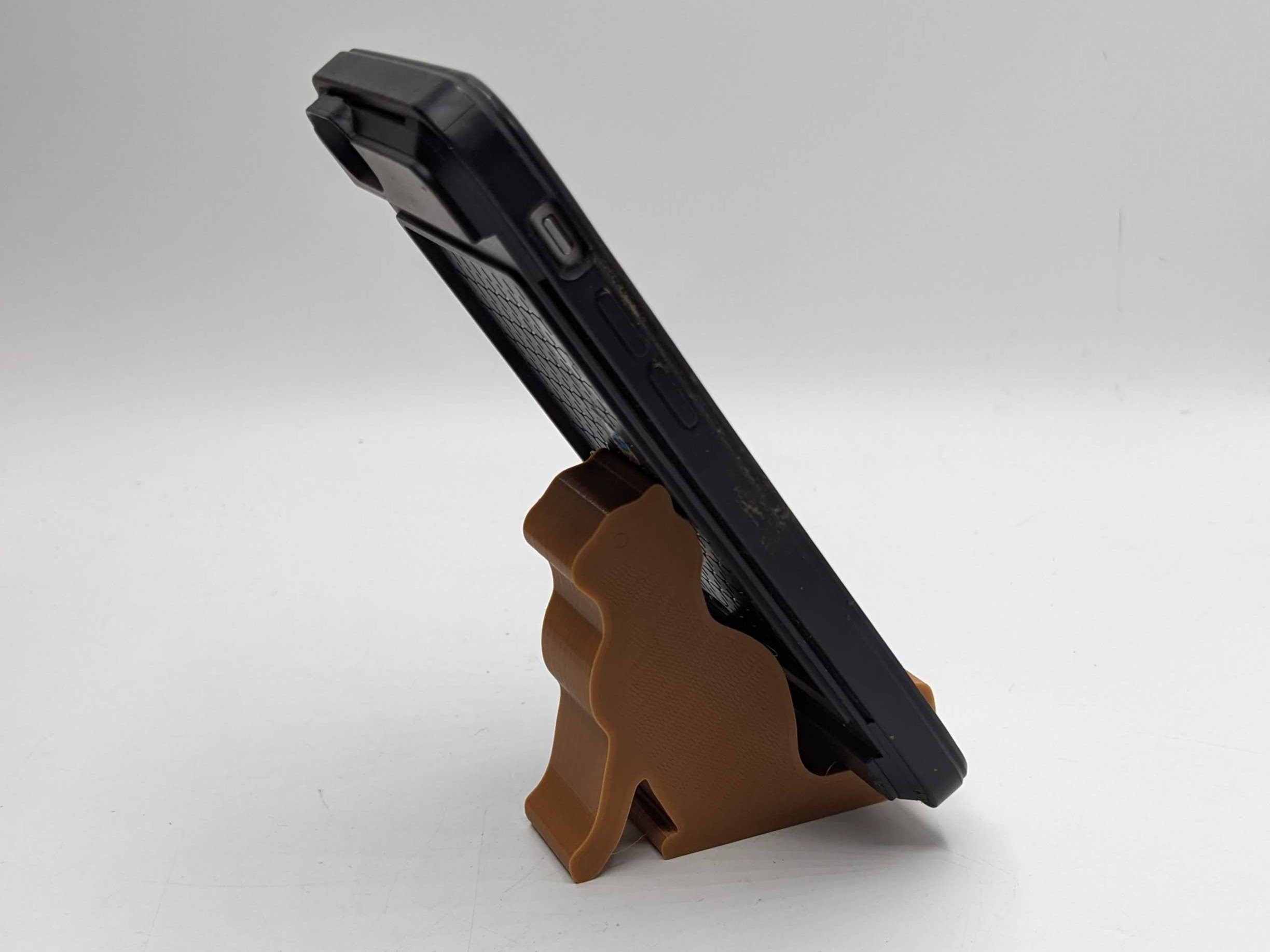 Cat Mobile Phone Stand / Cat Shaped Phone Stand / Iphone Phone Holder / Android Phone Holder / Cat Phone Holder / Cat Stocking Filler / Cat