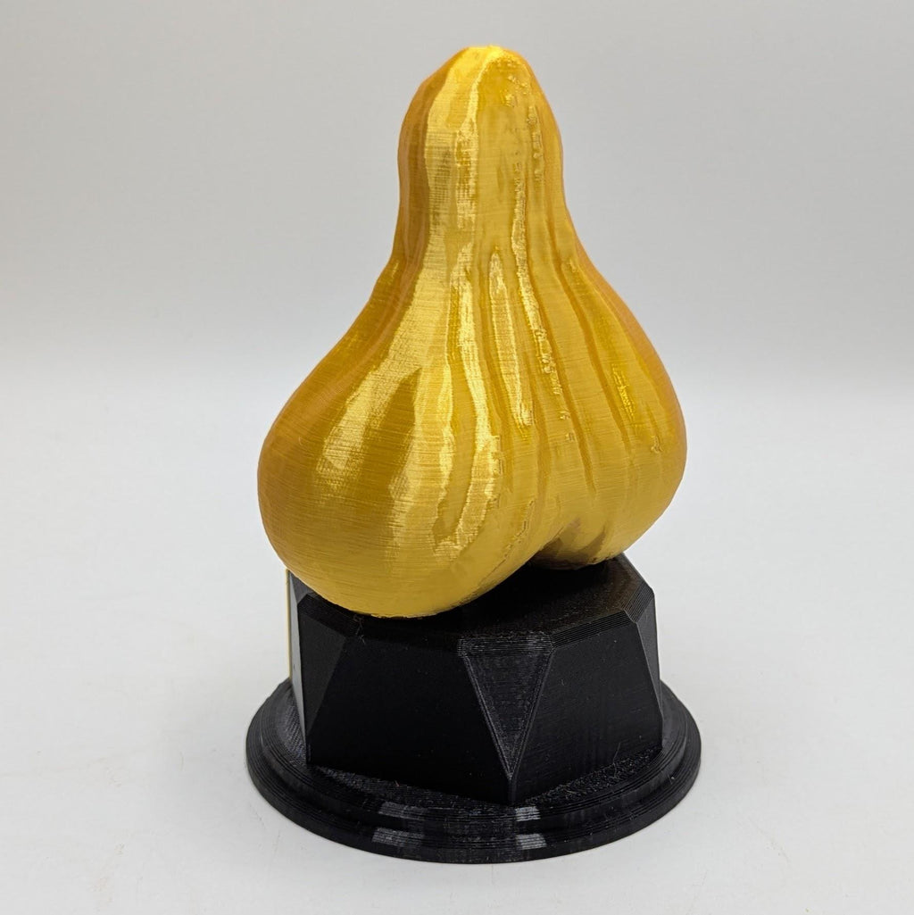 Personalised Ballsack Trophy, Ballsack Shape Gift, Ballbag Award Gift, Ballbag Joke Gift, Custom Trophy Award, Biggest Ballsack Award Gift