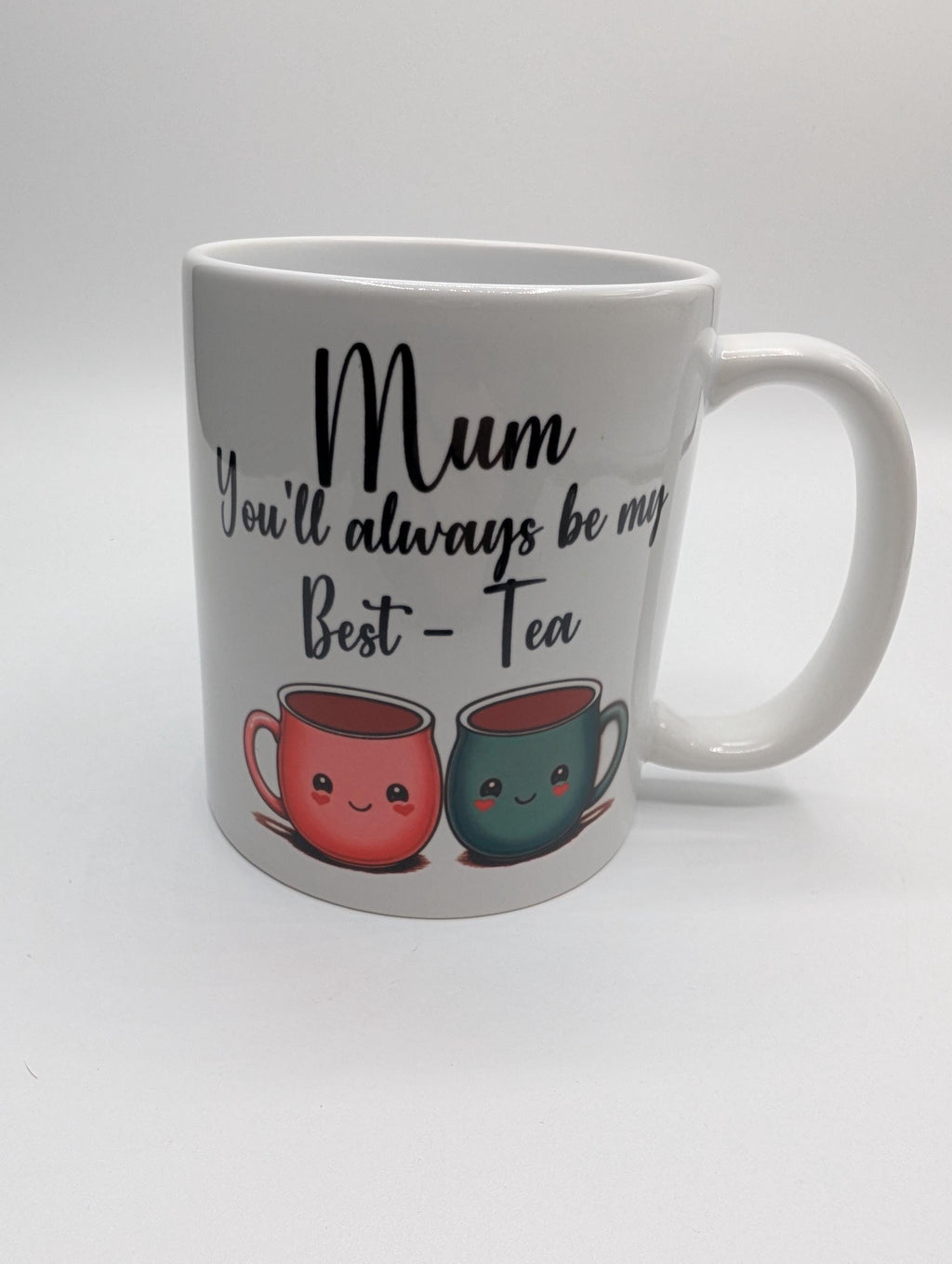 Mum Best Tea Mug, You'll Always Be My Best Tea, Mum Bestie Mug, Gift for Mum Best Friend, Best Tea Coaster, Gift for Mothers Day, Mummy Mug