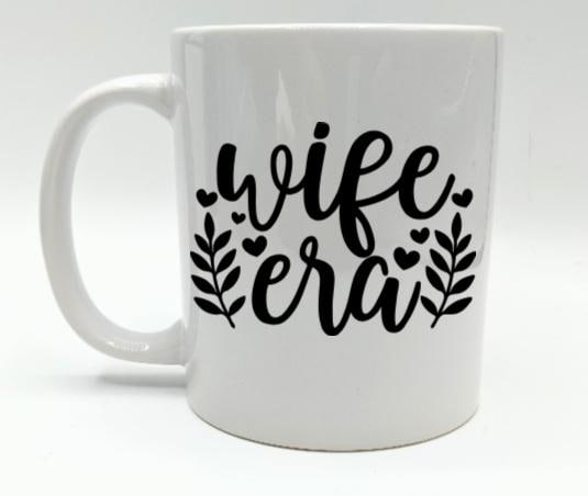Wife Era Mug, Wedding Gift, Soon To Be Mrs, Just Married Gift, Fiancee Present, Fiance Present, She Said Yes Gift, Wedding Present Gift