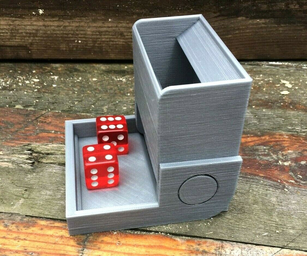 Mini Folding Travel Dice Tower for Traditional Table and RPG Dice Game e.g. D&D / Compact Dice Tower / Board Games Folding Dice Tower / Game