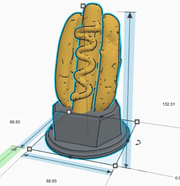 Personalised Hotdog Trophy, Wiener Award, Gift for friend, Joke Award, Personalised Trophy Award, Chilli Dog Award, Joke Hotdog Gift, Hotdog
