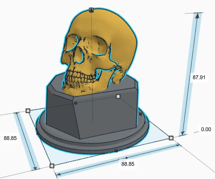Personalised Skull Trophy, Human Skull Trophy, Gothic Lover Gift, Halloween Award, Custom Skull Lover Gift, Skull Shaped Trophy, Skull Award