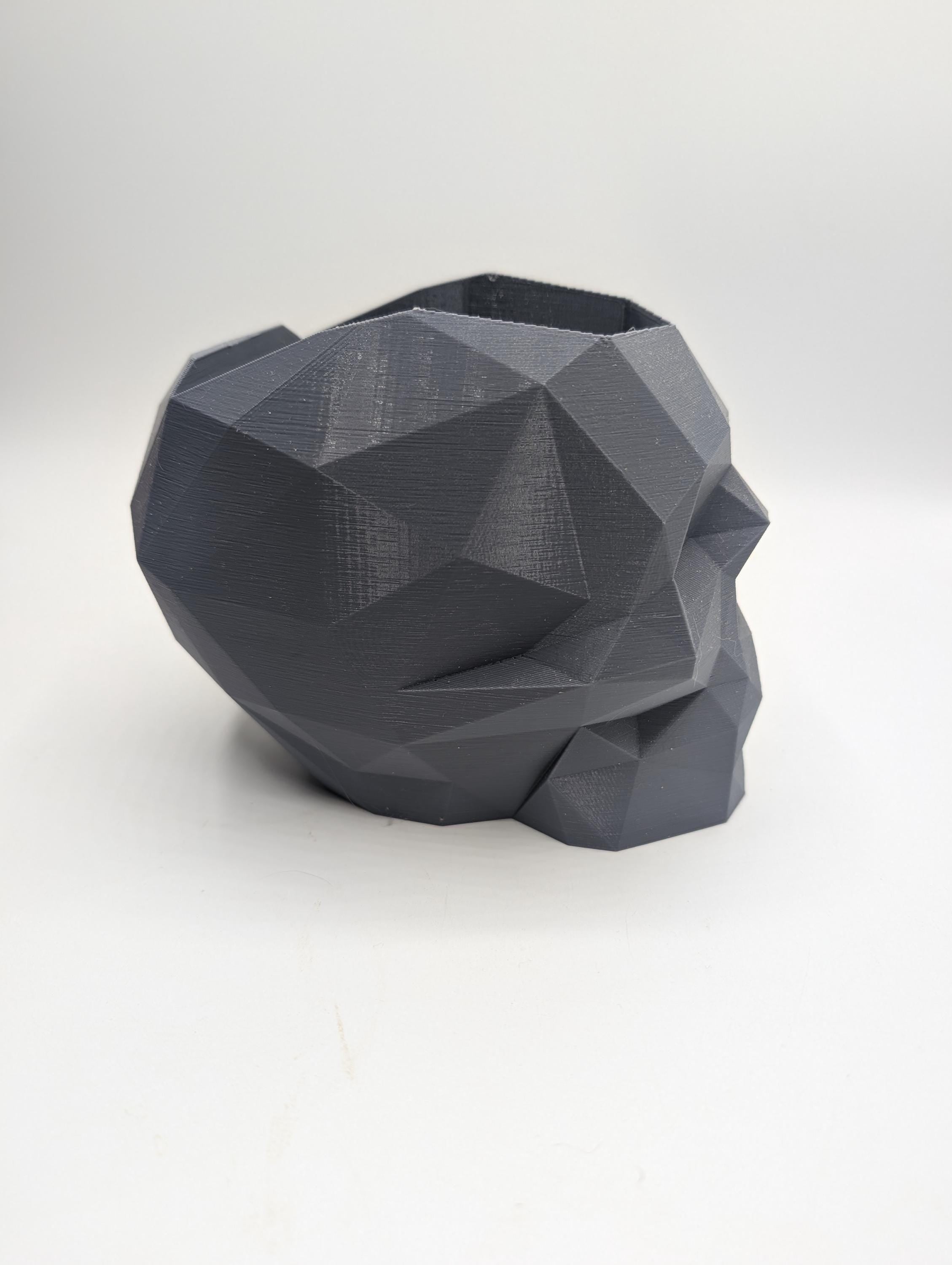 Skull Pen Holder, Skull Shaped Pen Pot, Perfect Gothic Office Decor, Gift for Gothic Skull Lovers, Home Office Organisation, Skull Gift