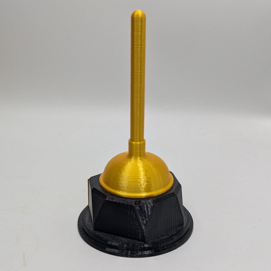 Personalised Plunger Trophy, Custom Trophy Gift, Builder Trophy Gift, Plumber Trophy Gift, Best Plumber Award, DIY Trophy Gift, Custom Award