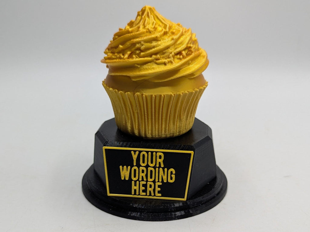 Personalised Cupcake Trophy, Cake Lover Trophy, Cake Award Trophy, Baking Trophy, Best Cake Maker, Baking Competition Award, Star Baker Cake