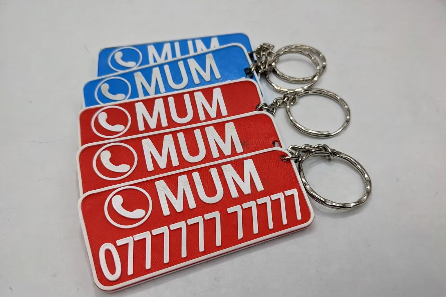 Lost Child Alert Keyring, Personalised Phone Number Keyring, Lost & Found Safety Tag, Autism Alert Keyring, Medical Alert Tag, Dementia Tag