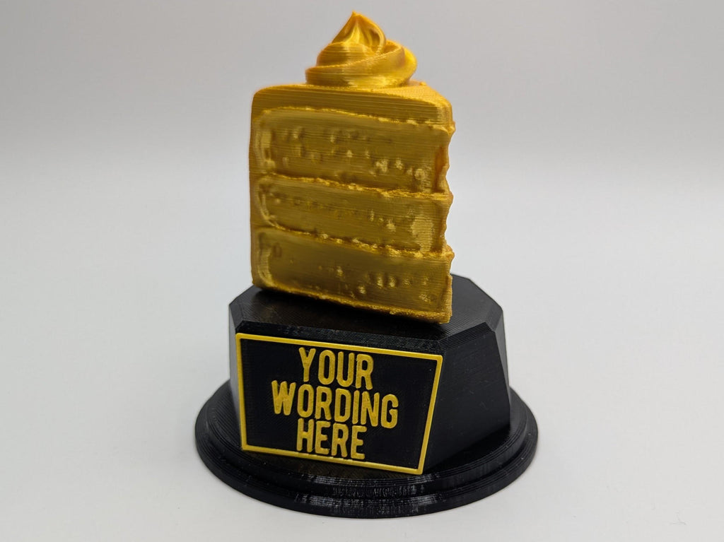 Personalised Cake Trophy, Cake Lover Trophy, Cake Award Trophy, Baking Trophy, Best Cake Maker, Baking Competition Award, Star Baker Cake