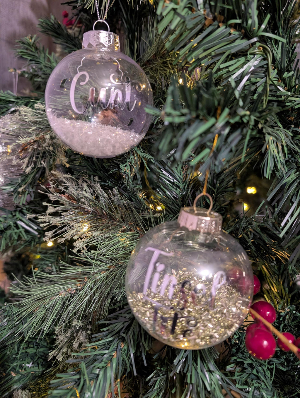 Funny Rude Bauble, Offensive Bauble,  Swear Word Gift, Rude Christmas Decoration, Adult Bauble, Joke Baubles, Rude Decoration, Secret Santa