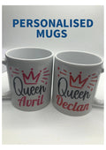 Personalised Queen Mug, Gift for Friend, Gift for Birthday, Gift for Christmas, Birthday Queen Gift, Christmas Queen Gift, Birthday Queen
