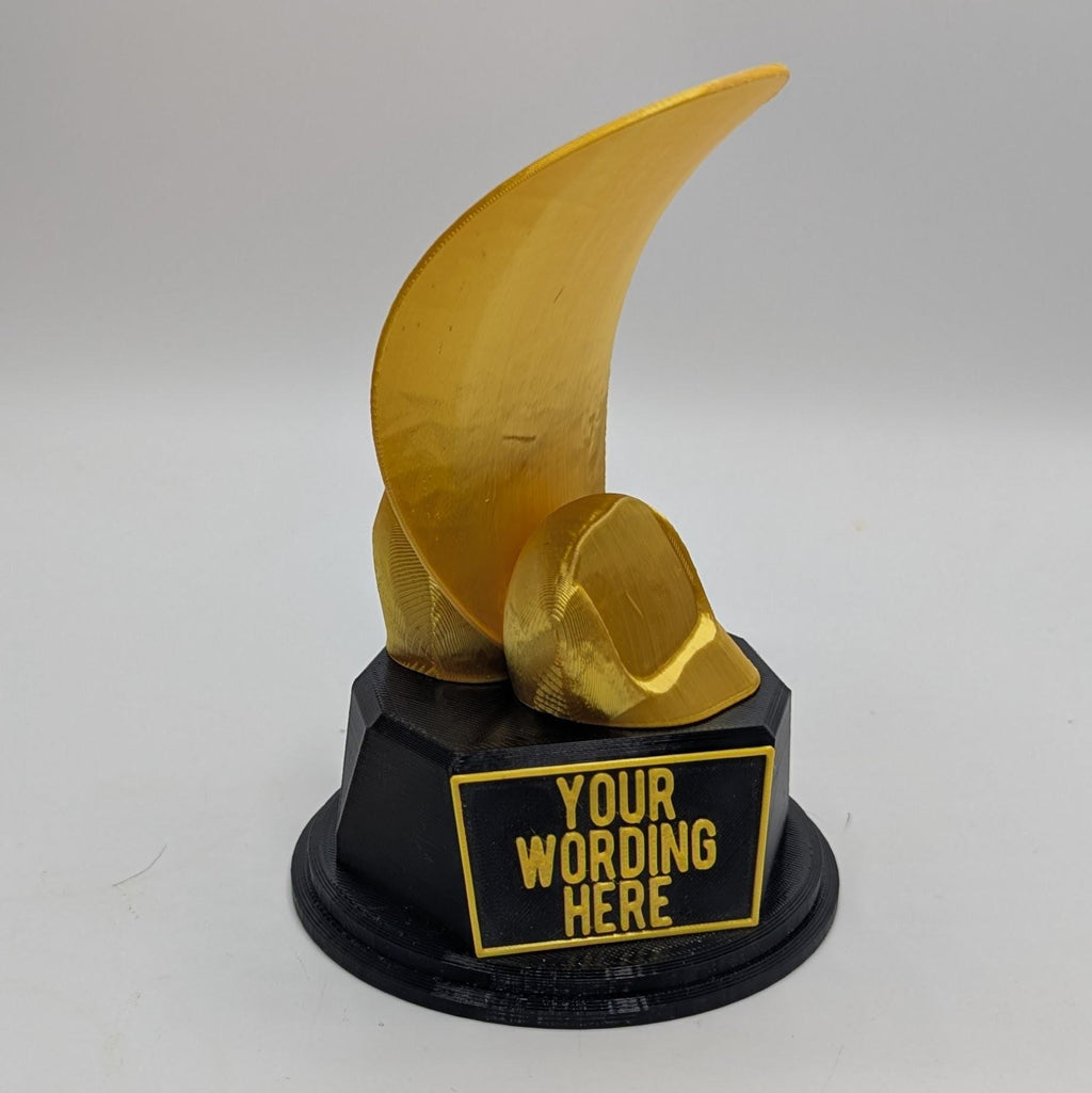 Personalised Potato Chip Trophy, Personalised Crisp Trophy, Crisp Fun Trophy, Gift for Crisp Lover, Custom Trophy Gift, Crisp Eater Gift