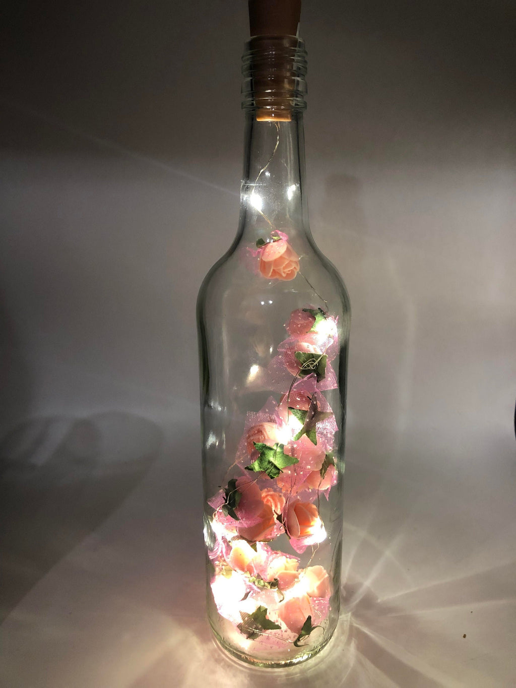 70th Birthday Gift, 70th Light Up Bottle, Special Birthday Light Up Bottle, Personalised Present, Personalised Light Up Bottle Gift