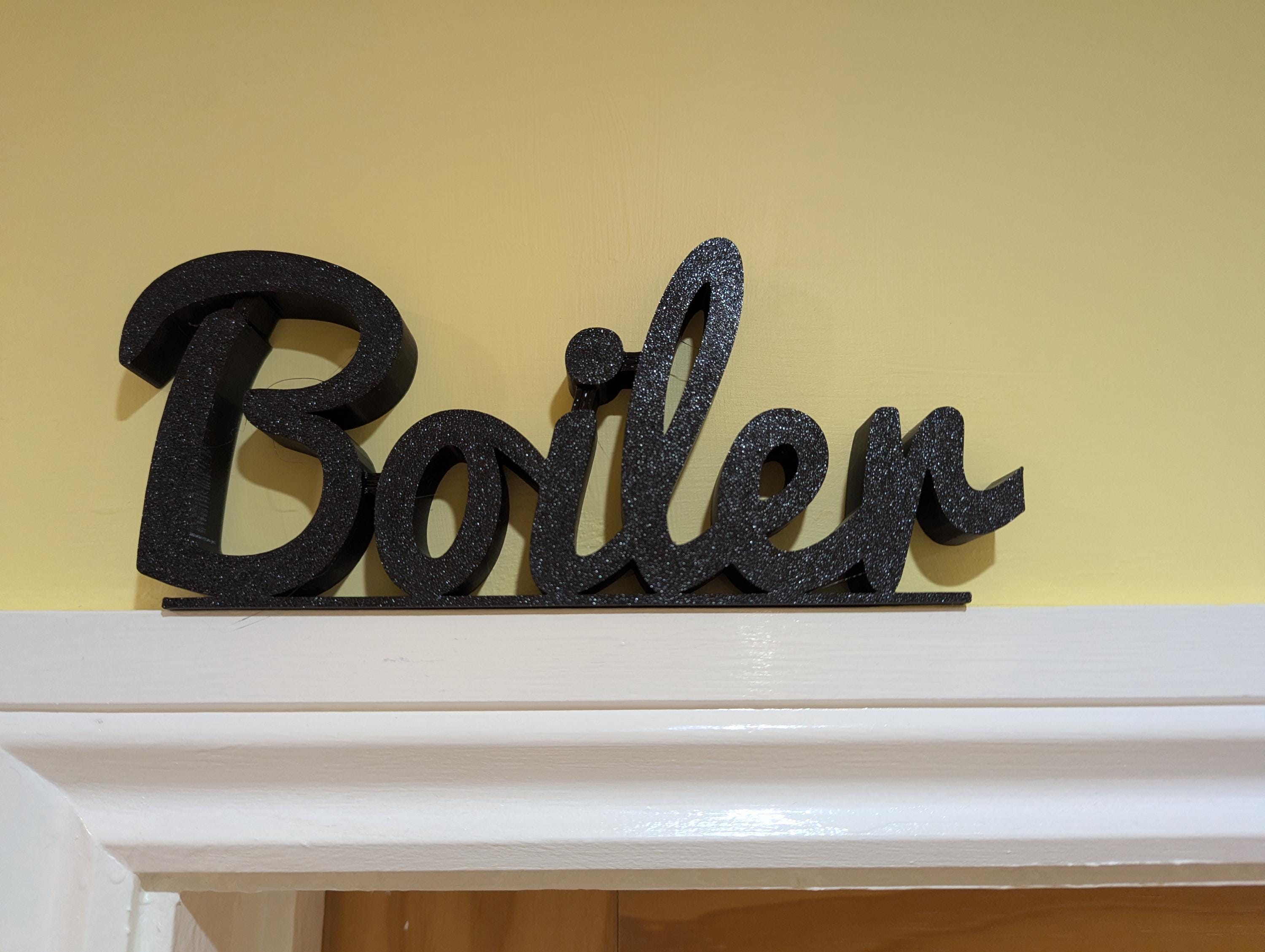 Boiler Above Door Sign, Boiler Door Topper, Boiler Cupboard Door, Custom Door Sign, Office Door Sign, Quirky Door Sign, Boiler Room Sign