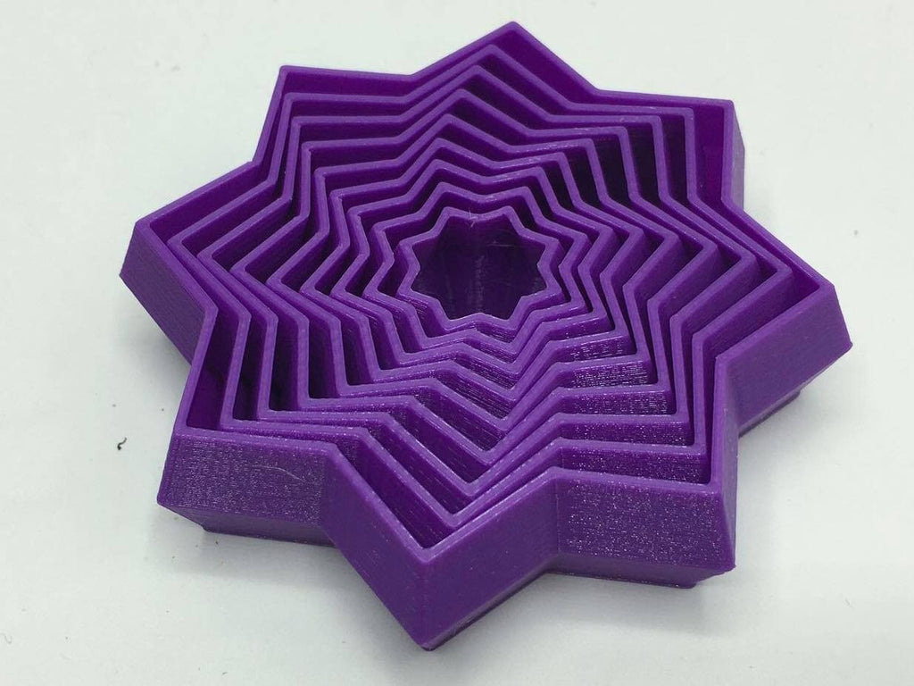 Stress Relief Desk Toy, Fidget Star Sensory Executive Toy, Under 5 Pounds, Star 8 Point Fidget, Fidget Toy for Over 14s, Adult Autism