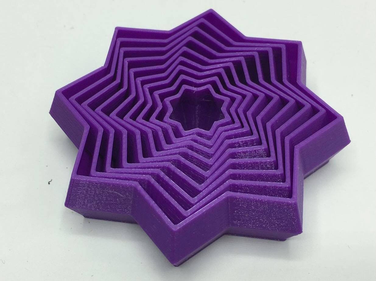 Stress Relief Desk Toy, Fidget Star Sensory Executive Toy, Under 5 Pounds, Star 8 Point Fidget, Fidget Toy for Over 14s, Adult Autism