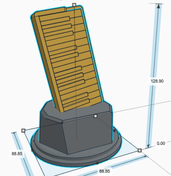 Personalised Piano Trophy, Piano Shaped Trophy, Pianist Award, Music Teacher Award,  Custom Trophy Gift, Piano Player Gift, Piano Gift Award