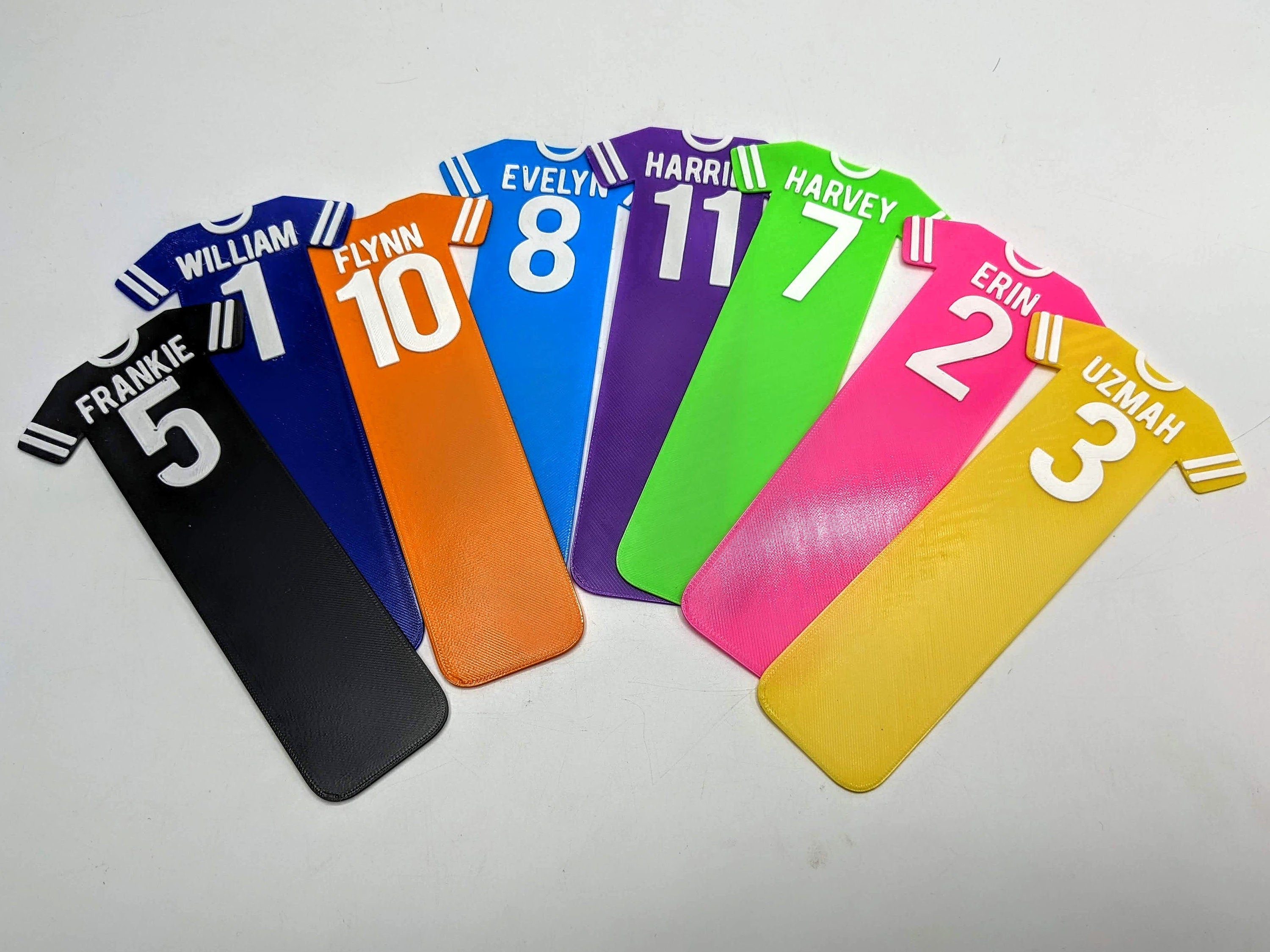 Rugby Shirt Bookmark, Personalised Rugby Gift, Rugby Reading Gift, Rugby Lover Gift, Rugby Bookmark Gift, Rugby Party Bag Filler, Rugby Read