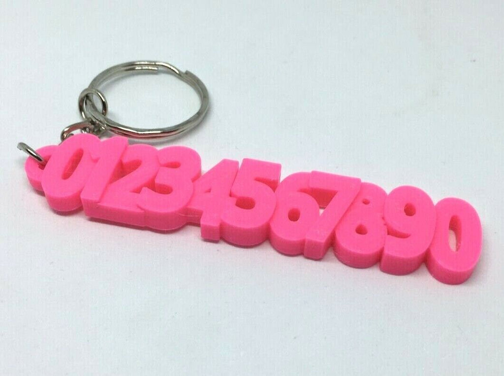 Phone Number Keyrings, Get Lost Keys Back, Telephone Number Keyring, Family Day Out, Lost Child, ASD, ADHD, Alzheimer's, Dementia, Under 5