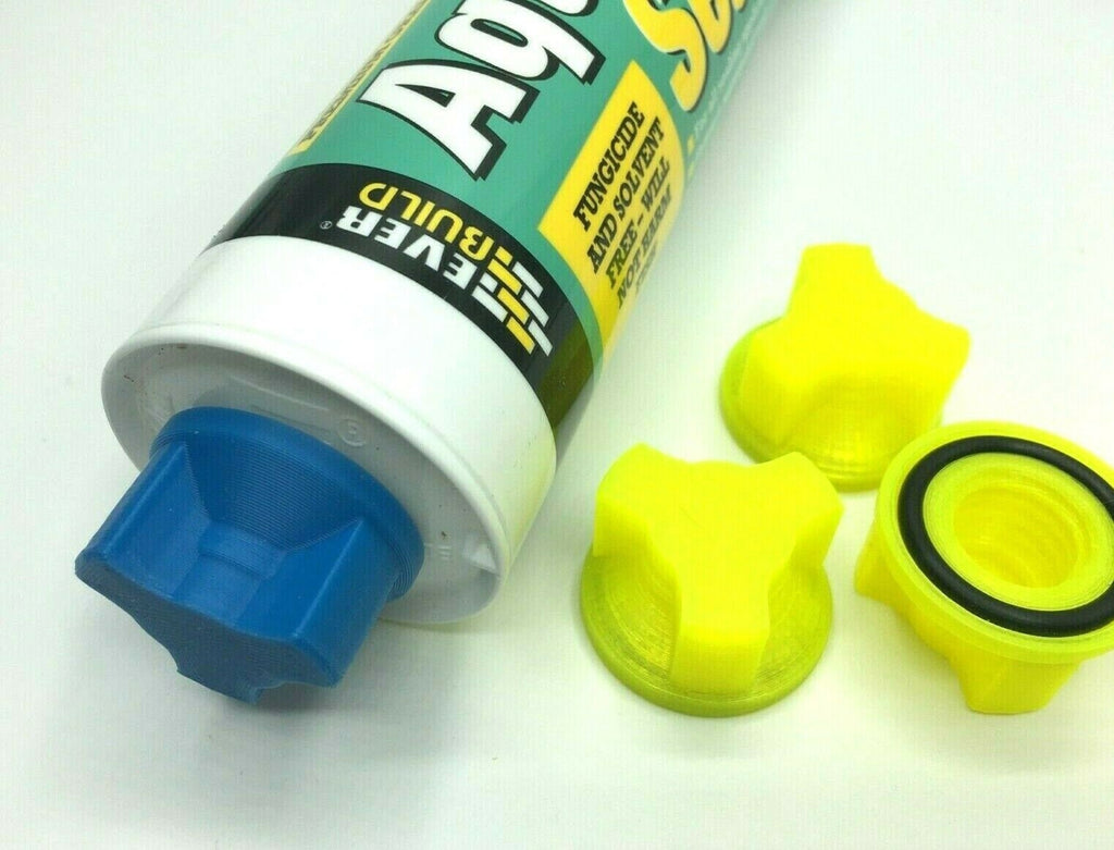 Silicone Sealant Caps / SIKA Caulk Cartridge Caps / Tube End Cap for standard caulk / C4 Silicone Sealant Caps / Mastic Silicone Sealant Cap