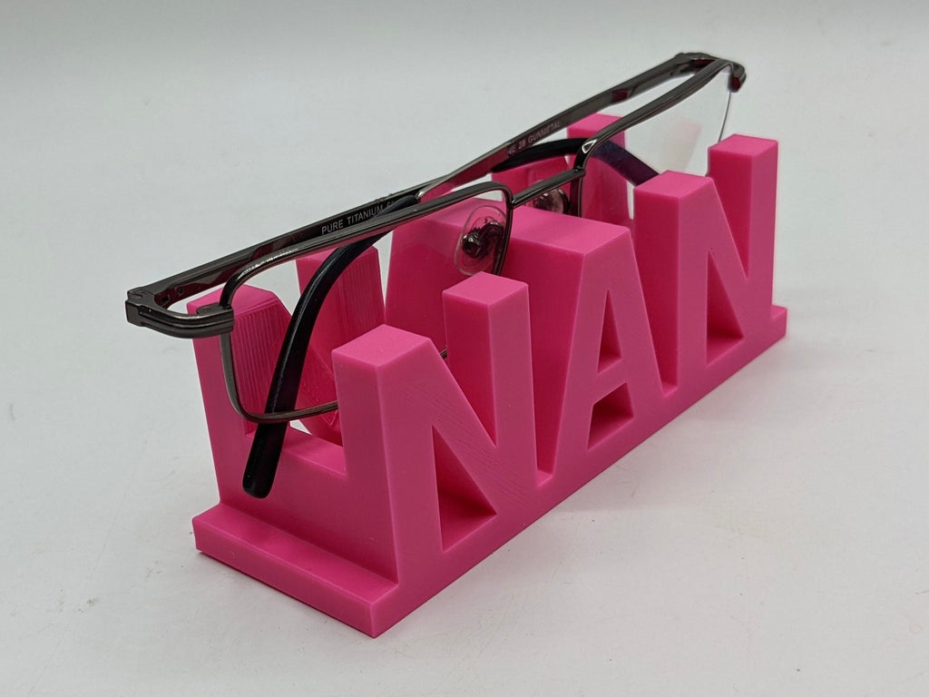 Nan Glasses Holder / Grandma / Nanny / Reading glasses Holder/ Present for Nan / Spectacles Holder / Gift for Grandma / Side Table Glasses