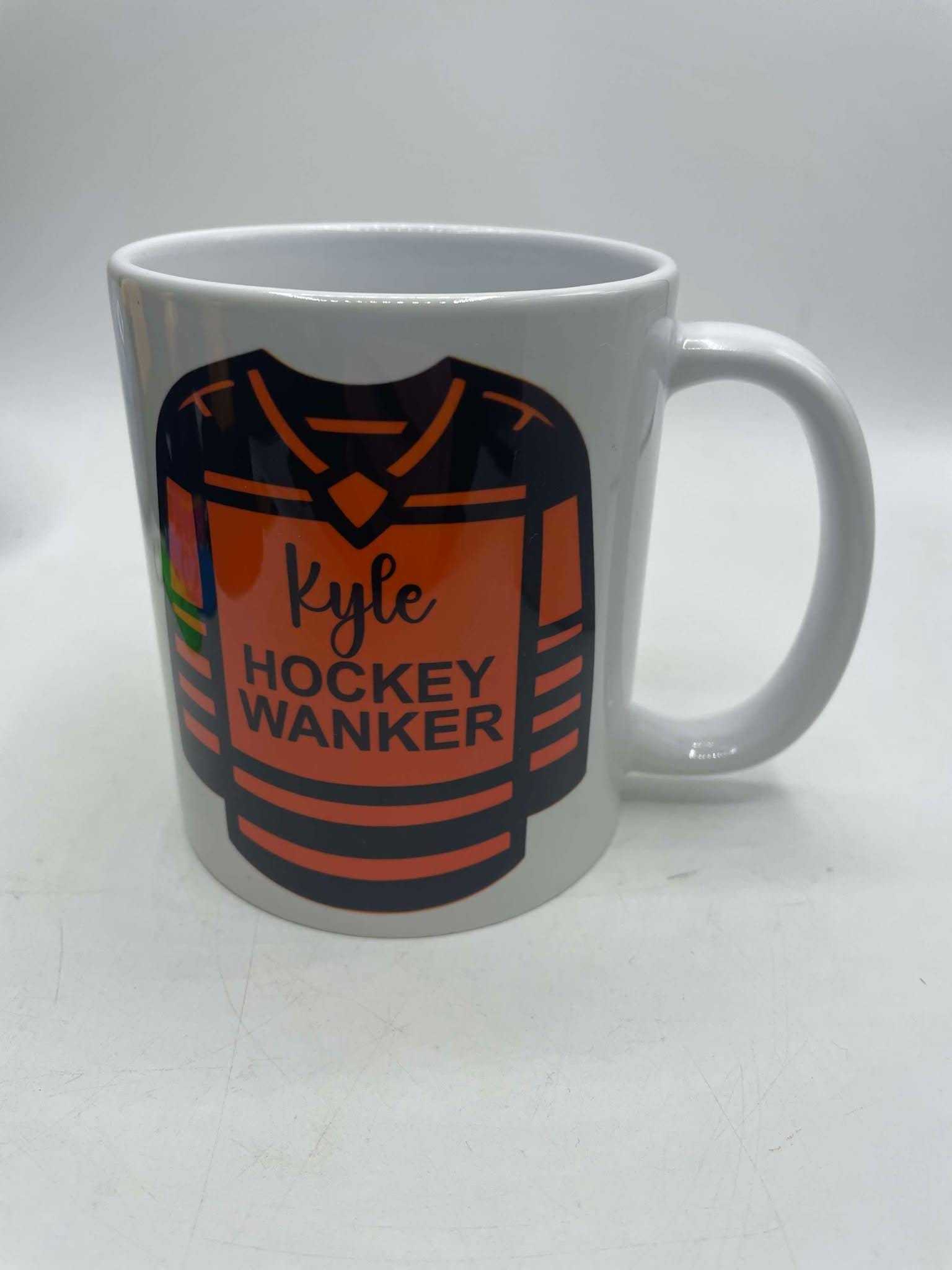 Personalised Hockey Wanker Mug / Gift for Hockey Player / Personalised Hockey Gift / Funny Hockey Mug / Hockey Christmas Gift / Hockey Mug