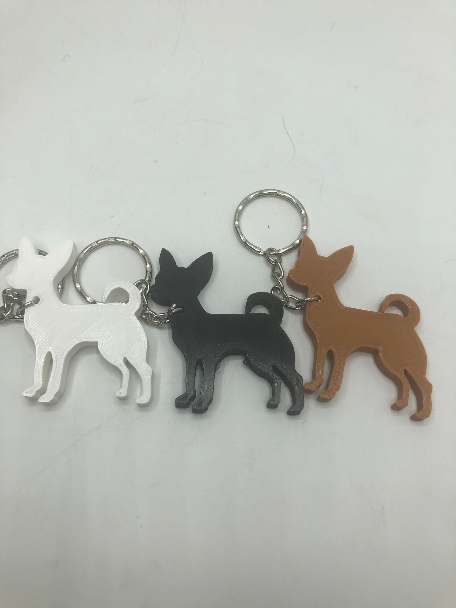 Chihuahua Keychain / Chihuahua Bag Tag / Gift for Chihuahua Owner / Dog Keyring for Chihuahua Lover / Chihuahua Keyring Bag Tag Gift / Puppy