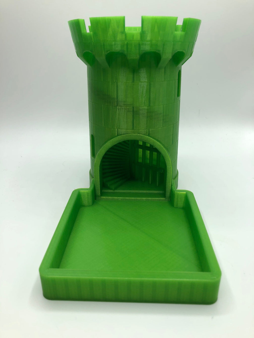 Castle Dice Tower for Traditional & Role Playing Table Dice Games, Dice Gaming