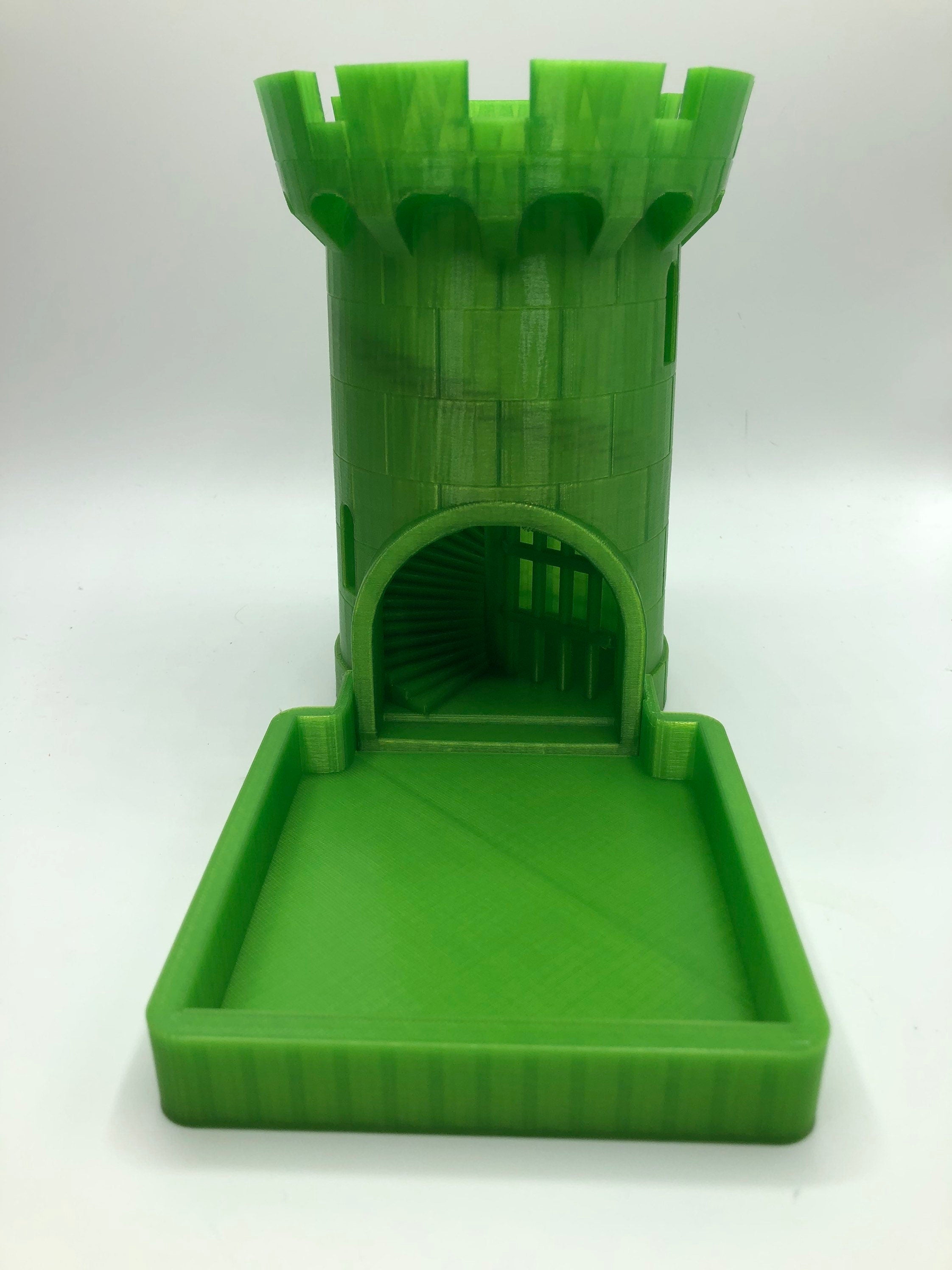 Castle Dice Tower for Traditional & Role Playing Table Dice Games, Dice Gaming