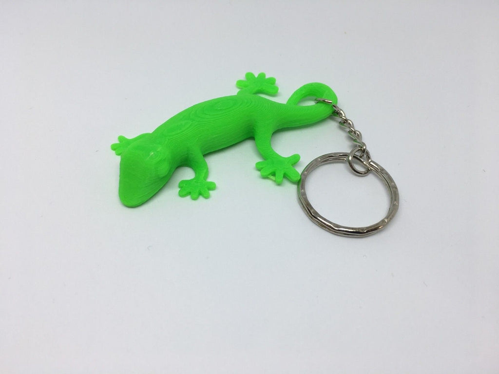 Gecko Keyring / Lizard Keyring / Gecko Shaped Keyring / Lizard Shaped Keyring / Gecko Gift / Lizard Gift / Novelty Keyring / Reptile Keyring