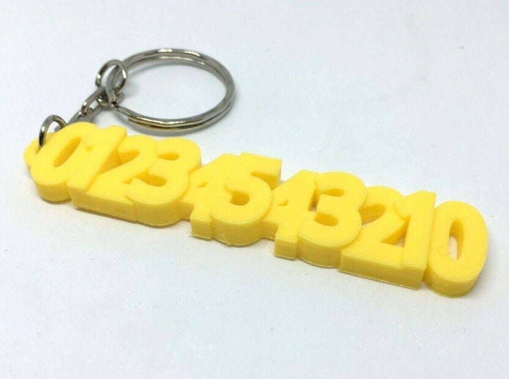 Phone Number Keyrings, Get Lost Keys Back, Telephone Number Keyring, Family Day Out, Lost Child, ASD, ADHD, Alzheimer's, Dementia, Under 5