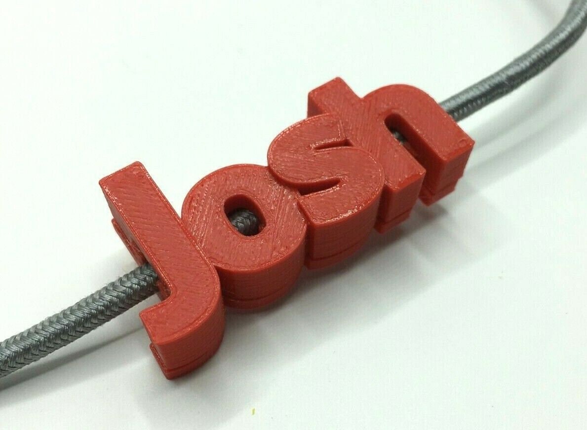 Personalised USB Charging Cable Clip with back / Personalised iPhone & iPad Clip / Marker Phone Cable Accessory / Samsung / Android Phone