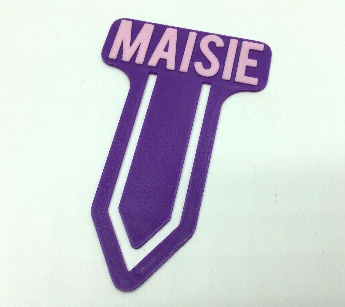 Personalised Bookmark, Bookmark Name Gift, Reading Gift, Bookmark Party Bag Filler, Custom Page Mark, Bookmark Christmas, Bookmark Birthday