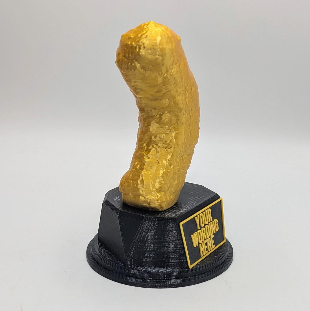 Personalised Cheesy Puff Trophy, Cheesy Crisp Award, Gift for friend, Joke Award, Personalised Cheesy Trophy Award, Cheese Puff Lover Gift